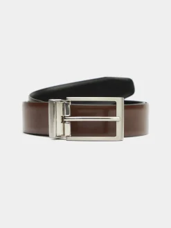 Cinturones<Alvaro Moreno CINTURON REVERSIBLE SKIN Negro