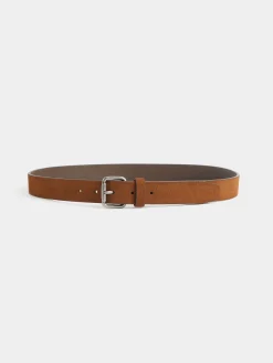 Cinturones<Alvaro Moreno CINTURON SUEDE Camel