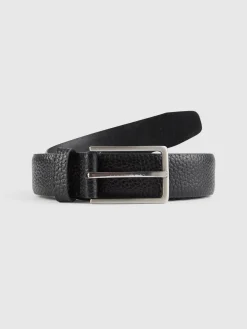 Cinturones<Alvaro Moreno CINTURON VESTIR LEATHER Negro