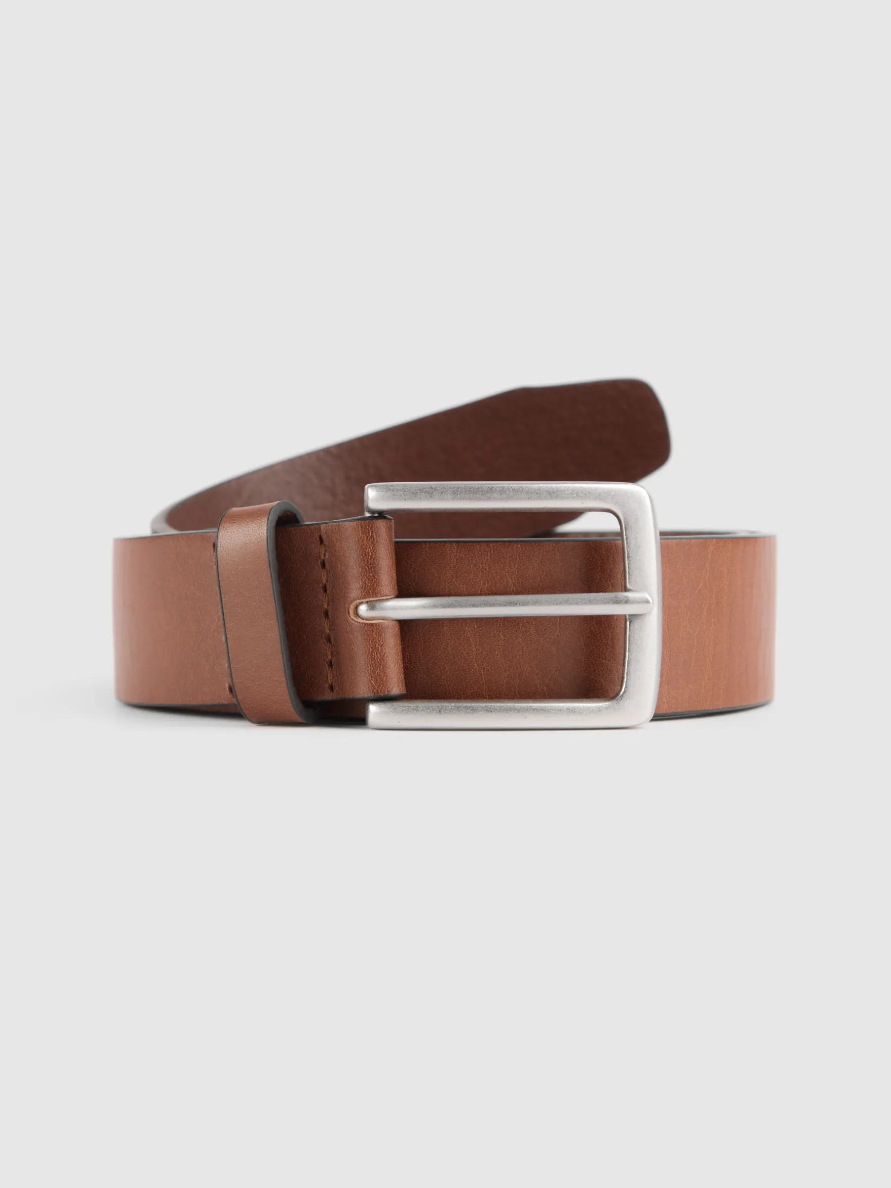 Cinturones<Alvaro Moreno CINTURON WESTERN Camel