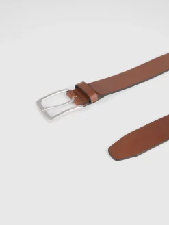 Cinturones<Alvaro Moreno CINTURON WESTERN Camel