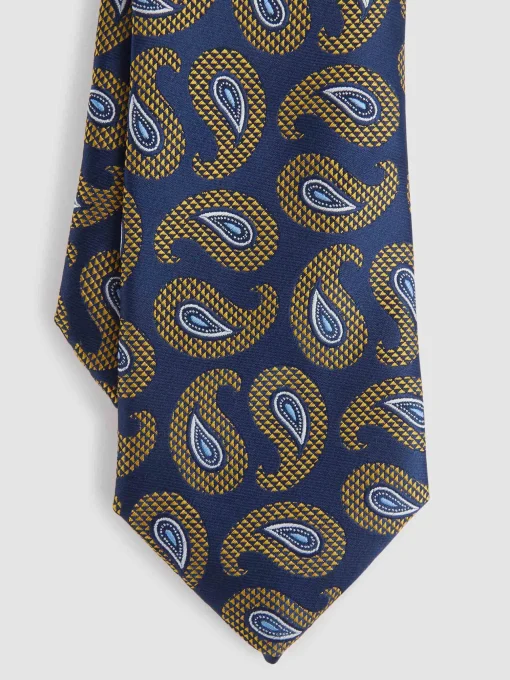 Corbatas|Corbatas<Alvaro Moreno CORBATA JACQUARD MF Amarillo