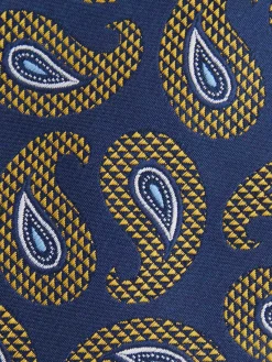Corbatas|Corbatas<Alvaro Moreno CORBATA JACQUARD MF Amarillo