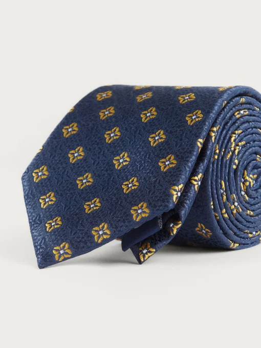 Corbatas|Corbatas<Alvaro Moreno CORBATA JACQUARD MF Amarillo