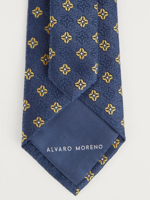 Corbatas|Corbatas<Alvaro Moreno CORBATA JACQUARD MF Amarillo