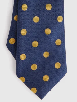 Corbatas|Corbatas<Alvaro Moreno CORBATA JACQUARD MF Amarillo