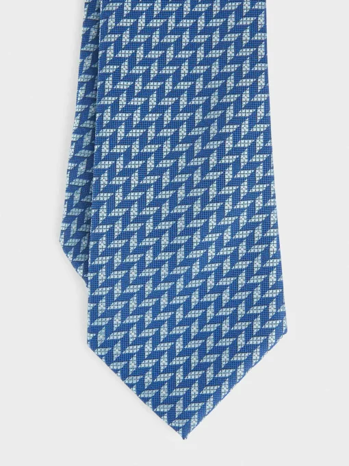 Corbatas|Corbatas<Alvaro Moreno CORBATA JACQUARD MF Azul