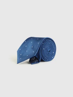 Corbatas|Corbatas<Alvaro Moreno CORBATA JACQUARD MF Azul