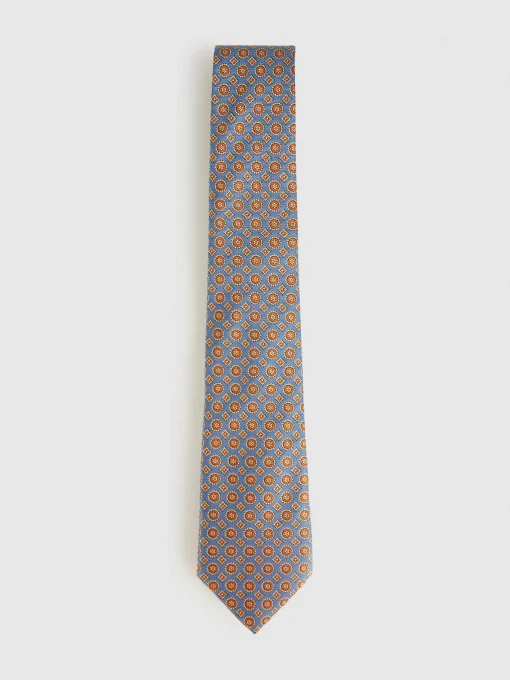 Corbatas|Corbatas<Alvaro Moreno CORBATA JACQUARD MF Azul