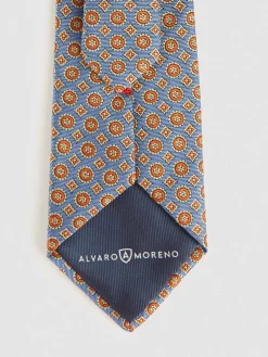 Corbatas|Corbatas<Alvaro Moreno CORBATA JACQUARD MF Azul