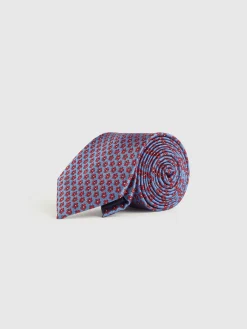 Corbatas|Corbatas<Alvaro Moreno CORBATA JACQUARD MF Azul