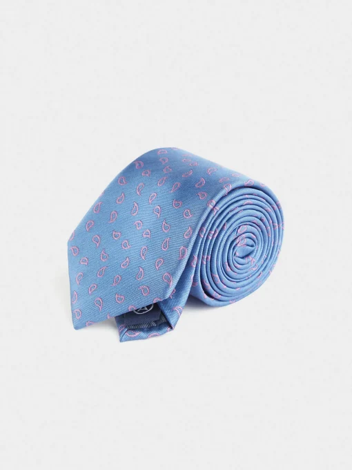 Corbatas|Corbatas<Alvaro Moreno CORBATA JACQUARD MF Azul