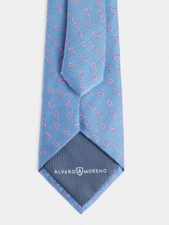 Corbatas|Corbatas<Alvaro Moreno CORBATA JACQUARD MF Azul