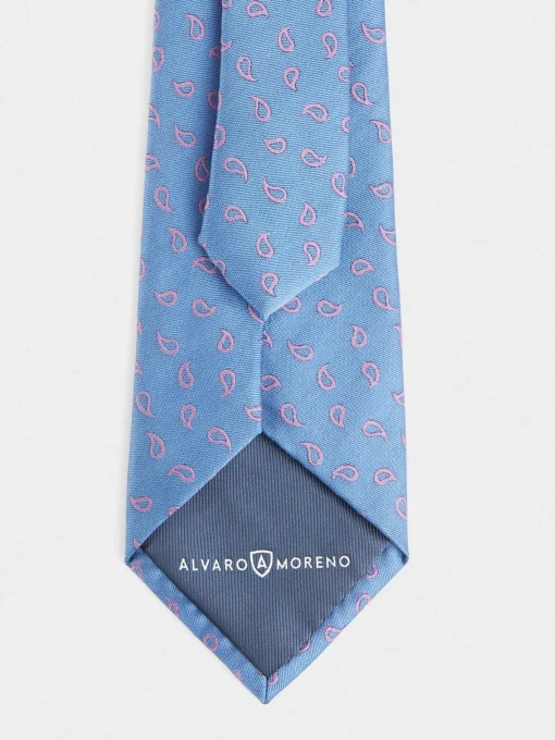 Corbatas|Corbatas<Alvaro Moreno CORBATA JACQUARD MF Azul