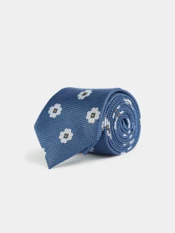 Corbatas|Corbatas<Alvaro Moreno CORBATA JACQUARD MF Azul