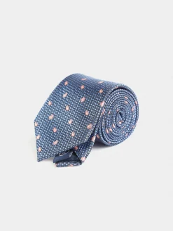 Corbatas|Corbatas<Alvaro Moreno CORBATA JACQUARD MF Azul