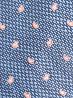 Corbatas|Corbatas<Alvaro Moreno CORBATA JACQUARD MF Azul