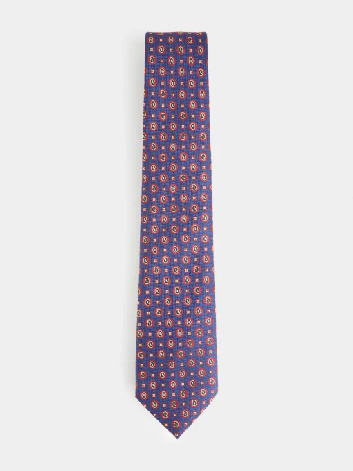 Corbatas|Corbatas<Alvaro Moreno CORBATA JACQUARD MF Azul