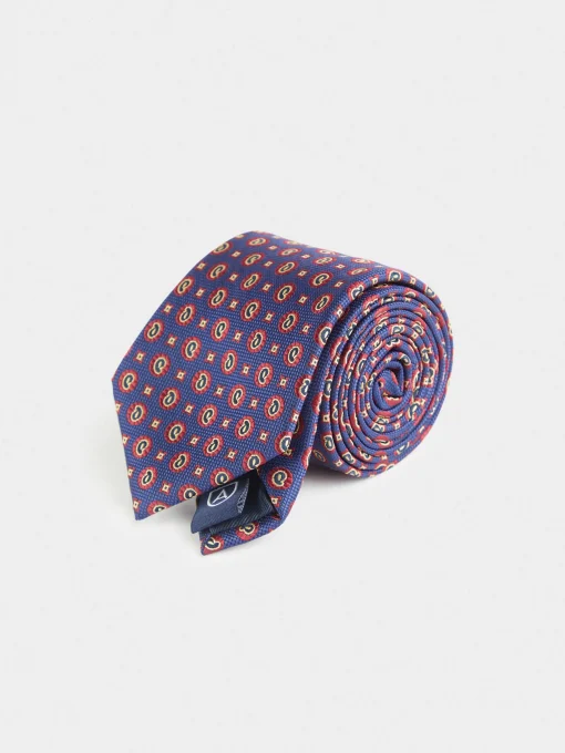 Corbatas|Corbatas<Alvaro Moreno CORBATA JACQUARD MF Azul