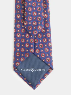 Corbatas|Corbatas<Alvaro Moreno CORBATA JACQUARD MF Azul