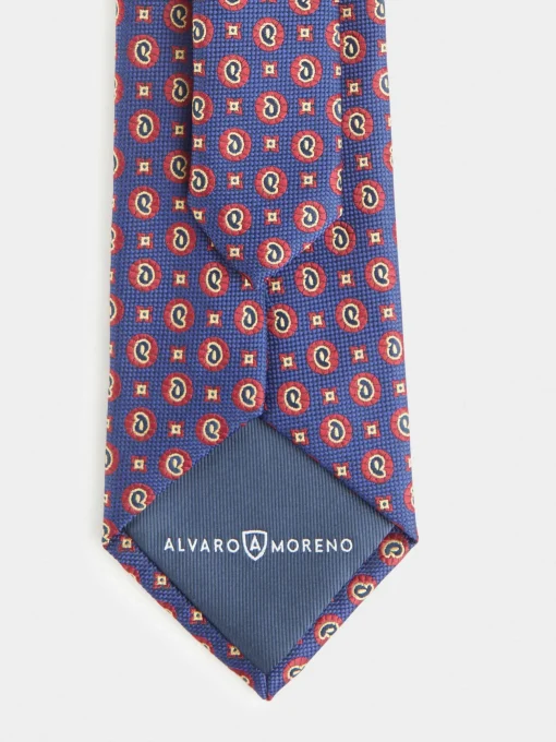 Corbatas|Corbatas<Alvaro Moreno CORBATA JACQUARD MF Azul