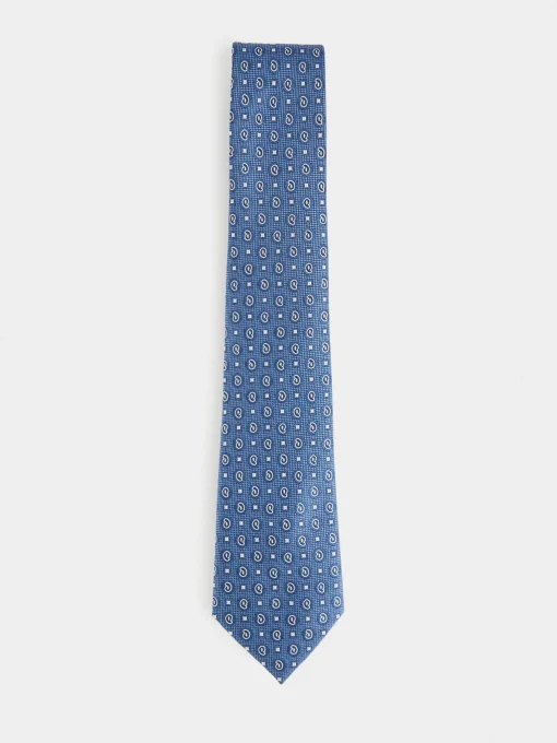 Corbatas|Corbatas<Alvaro Moreno CORBATA JACQUARD MF Azul