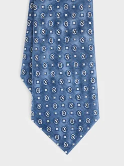 Corbatas|Corbatas<Alvaro Moreno CORBATA JACQUARD MF Azul