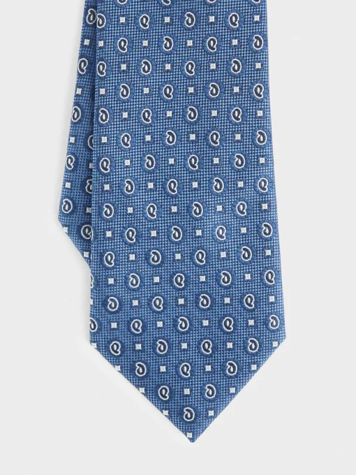 Corbatas|Corbatas<Alvaro Moreno CORBATA JACQUARD MF Azul