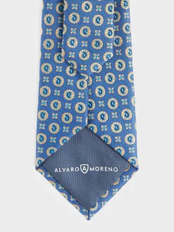 Corbatas|Corbatas<Alvaro Moreno CORBATA JACQUARD MF Azul