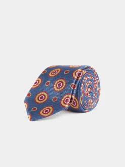 Corbatas|Corbatas<Alvaro Moreno CORBATA JACQUARD MF Azul