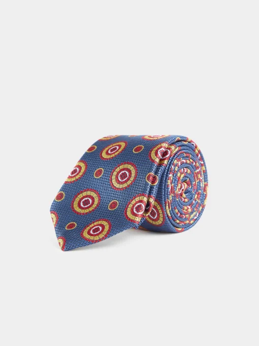 Corbatas|Corbatas<Alvaro Moreno CORBATA JACQUARD MF Azul