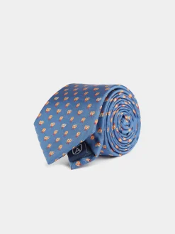 Corbatas|Corbatas<Alvaro Moreno CORBATA JACQUARD MF Azul