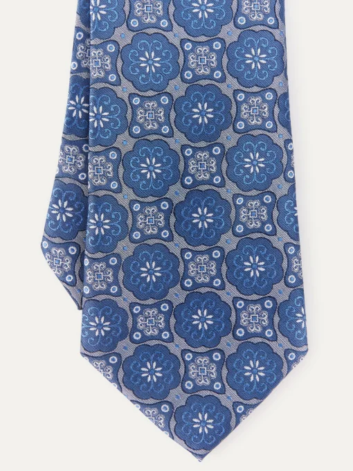 Corbatas|Corbatas<Alvaro Moreno CORBATA JACQUARD MF Azul