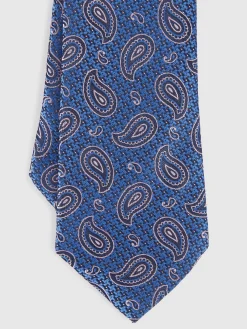 Corbatas|Corbatas<Alvaro Moreno CORBATA JACQUARD MF Azul