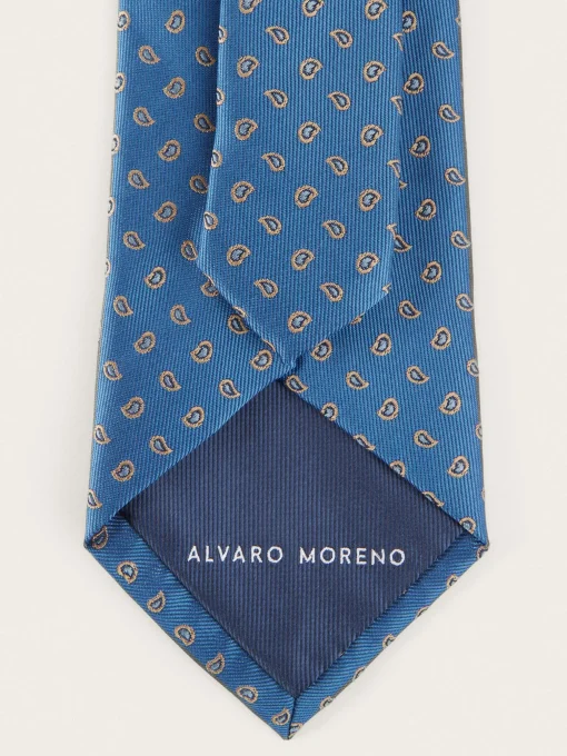 Corbatas|Corbatas<Alvaro Moreno CORBATA JACQUARD MF Azul