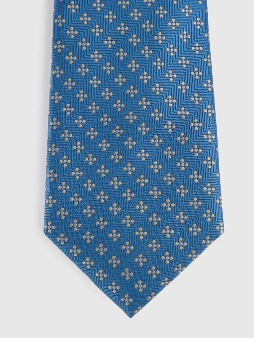 Corbatas|Corbatas<Alvaro Moreno CORBATA JACQUARD MF Azul