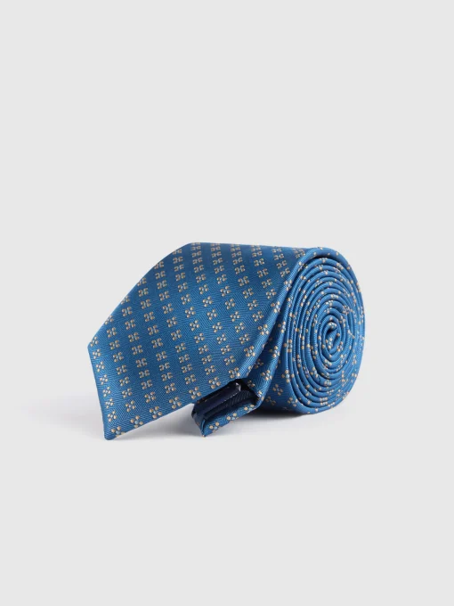 Corbatas|Corbatas<Alvaro Moreno CORBATA JACQUARD MF Azul