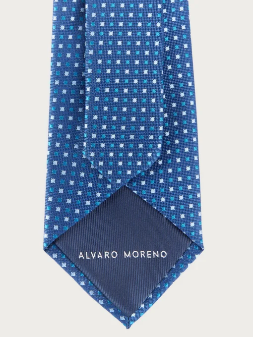 Corbatas|Corbatas<Alvaro Moreno CORBATA JACQUARD MF Azul