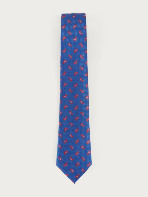 Corbatas|Corbatas<Alvaro Moreno CORBATA JACQUARD MF Azul