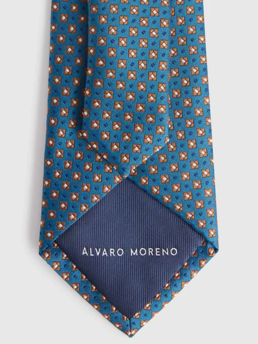 Corbatas|Corbatas<Alvaro Moreno CORBATA JACQUARD MF Azul