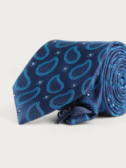 Corbatas|Corbatas<Alvaro Moreno CORBATA JACQUARD MF Azul