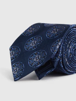 Corbatas|Corbatas<Alvaro Moreno CORBATA JACQUARD MF Azul