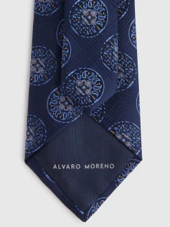 Corbatas|Corbatas<Alvaro Moreno CORBATA JACQUARD MF Azul