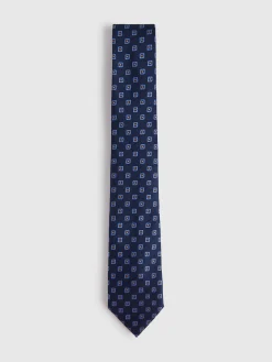 Corbatas|Corbatas<Alvaro Moreno CORBATA JACQUARD MF Azul