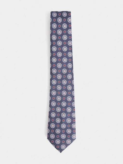 Corbatas|Corbatas<Alvaro Moreno CORBATA JACQUARD MF Azul Marino