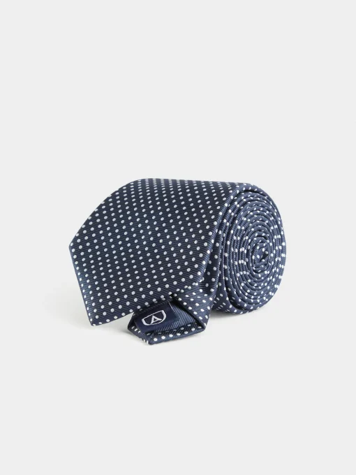 Corbatas|Corbatas<Alvaro Moreno CORBATA JACQUARD MF Azul Marino