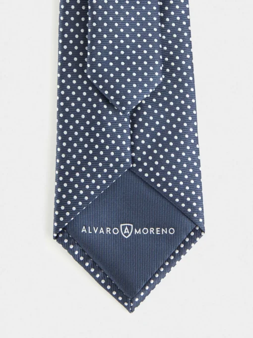 Corbatas|Corbatas<Alvaro Moreno CORBATA JACQUARD MF Azul Marino