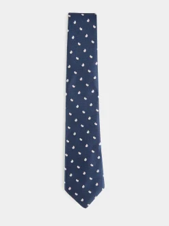 Corbatas|Corbatas<Alvaro Moreno CORBATA JACQUARD MF Azul Marino