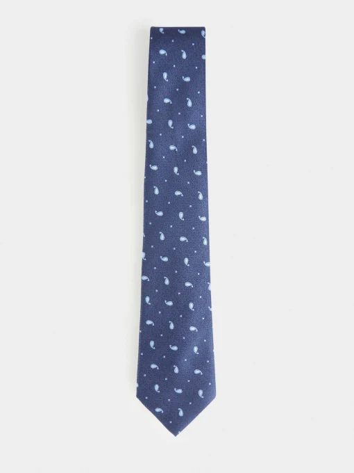 Corbatas|Corbatas<Alvaro Moreno CORBATA JACQUARD MF Azul Marino
