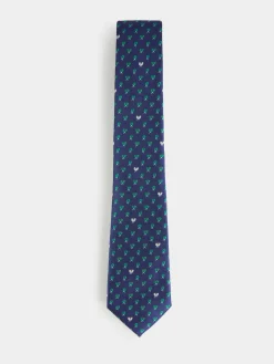Corbatas|Corbatas<Alvaro Moreno CORBATA JACQUARD MF Azul Marino
